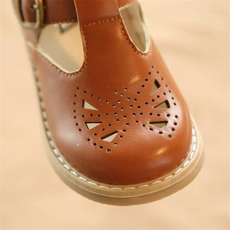 Новинка Весна 2019 детская Маленькая кожаная обувь для малышей повседневные