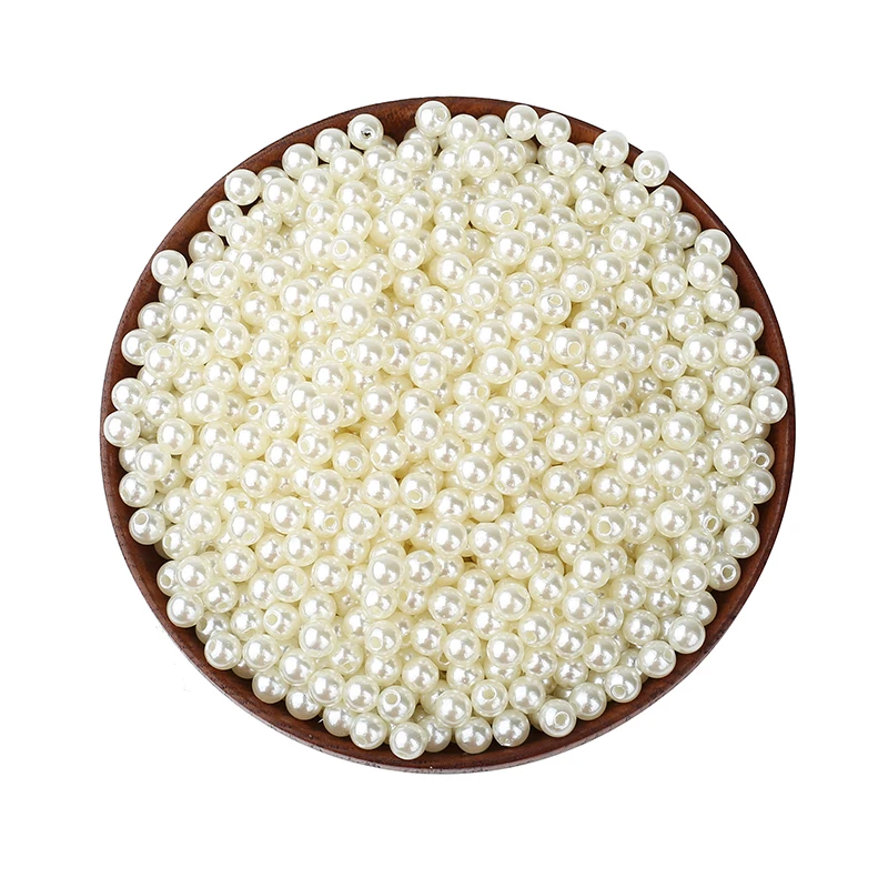 Бусины под жемчуг для самостоятельного изготовления ювелирных украшений