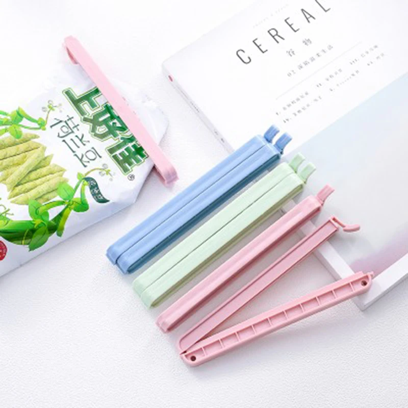 3 шт. большой Еда мешок хранения Зажимы морозильная камера и сумка холодильник