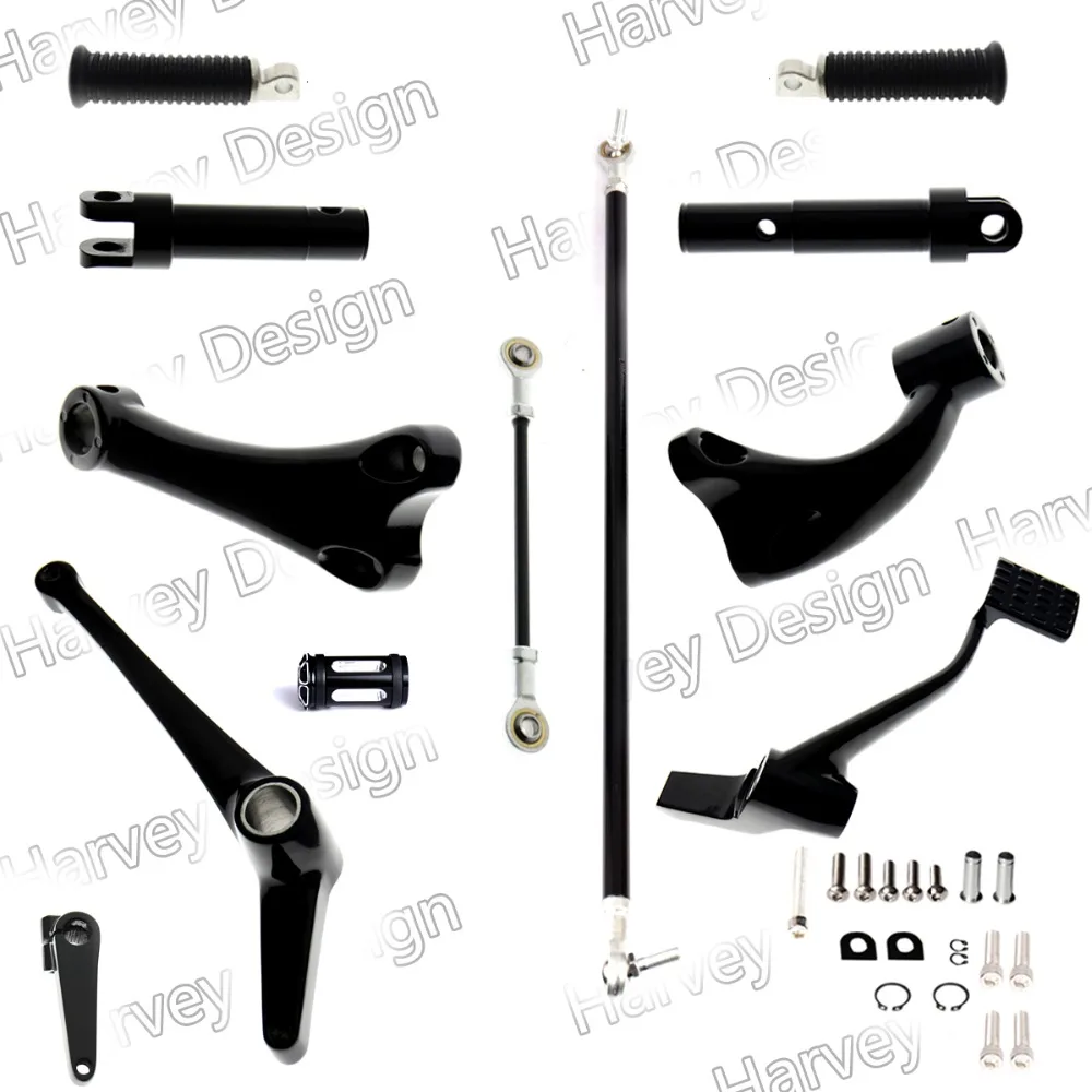 

Переднее управление короткие колышки рычаги тяги для Harley XL 883 1200 04-13 части