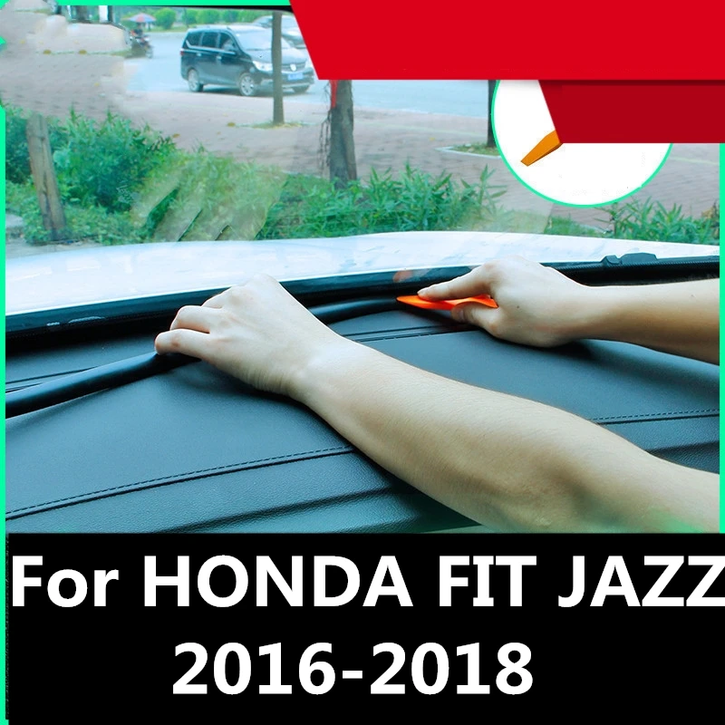 Для HONDA FIT JAZZ 2016 2018 резиновая Звуконепроницаемая Пылезащитная уплотнительная
