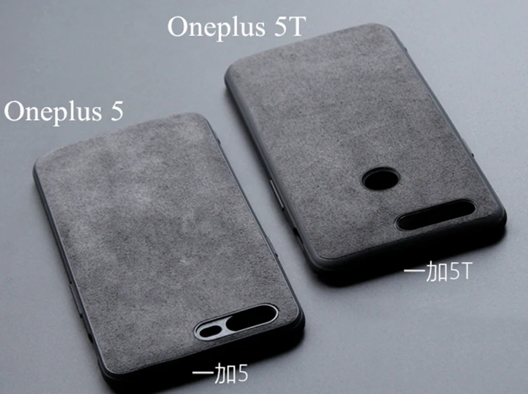 Чехол Oneplus 5 из замши роскошный протектор с полным покрытием на 360 градусов + ТПУ