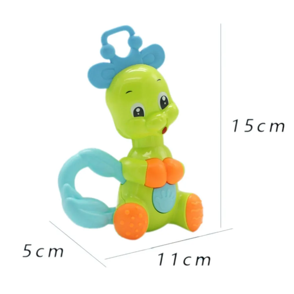 Погремушки в виде слона пластиковые погремушки животных ручная погремушка