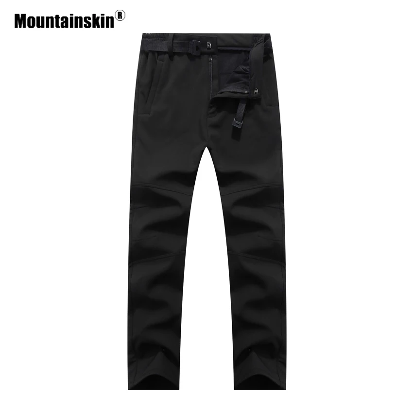 Mountainskin женские и мужские штаны из плотного флиса флисовые мягкие европейские