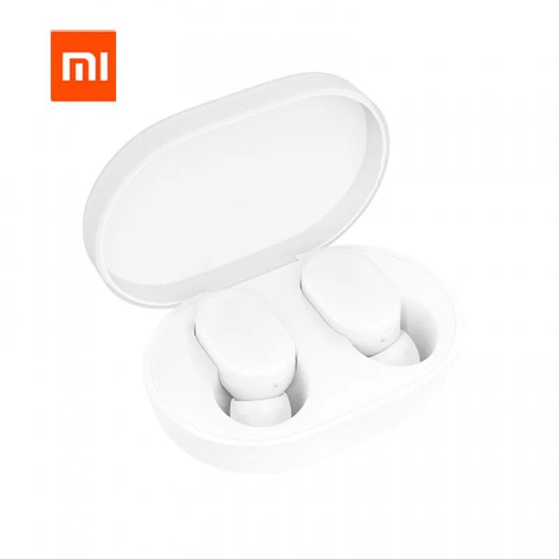 Original Xiaomi Mijia Airdots TWS Youth Version Headset Bluetooth 5.0 Stereo Bass With Microphone Earphone With Charging Box