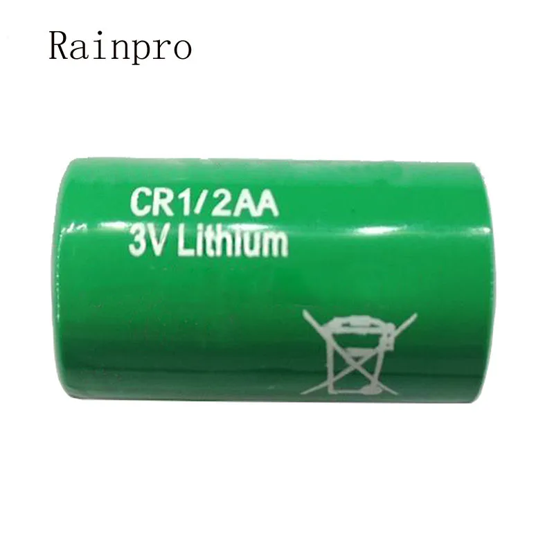 Промышленный литиевый аккумулятор Rainpro CR1/2AA 3 В 1 шт./лот|Батарейки| |