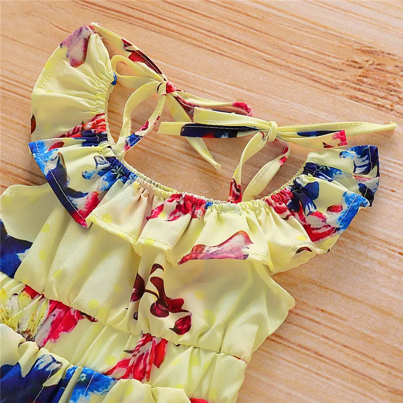 Baby Girl Clothes Girls Summer Kids Children Sets Wear Short Sleeve Shorts +Floral Culottes 2PCS Set одежда для девочек D20 |
