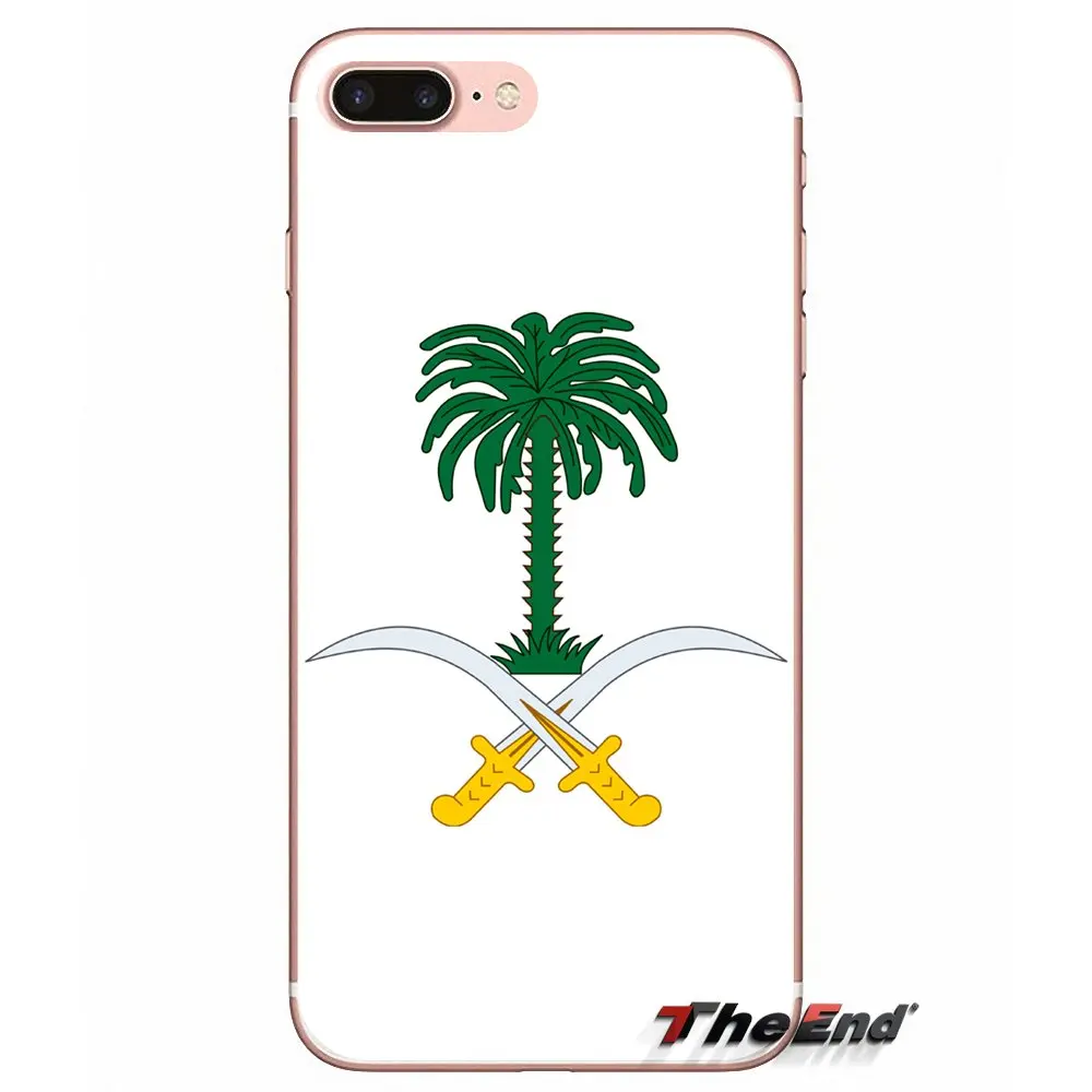 ТПУ чехол для iPhone X 4 4S 5 5S 5C SE 6 S 7 8 плюс samsung Galaxy J1 J3 J5 J7 A3 A5 2016 2017 Саудовская Аравия