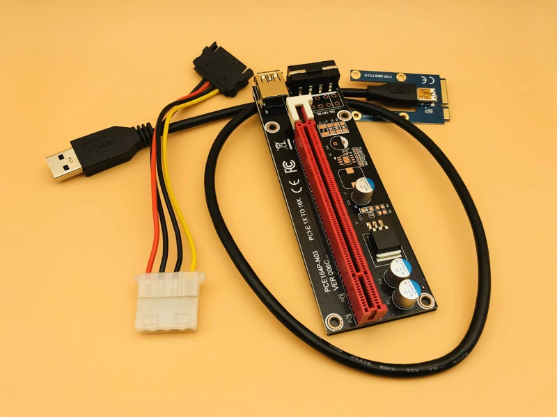 Мини PCIe к PCI express 16X Райзер для ноутбука внешняя графическая карта EXP GDC BTC Antminer Miner