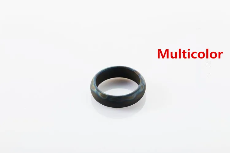 18MM Multicolor 18 мм диаметр титана EDC кольцо для мужчин и женщин хвост кольцо ювелирные изделия для вечерние кольца 4 цвета полированная поверхность - Цвет: 18MM Multicolor