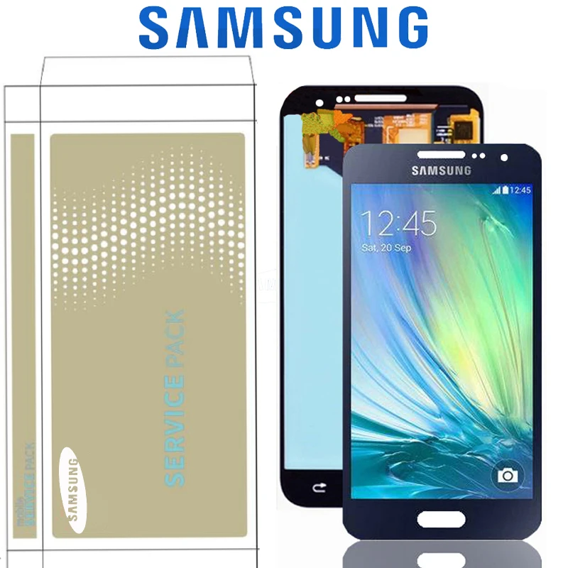 5 0 &quotОригинальный супер AMOLED LCD для Samsung Galaxy E5 E500 E500F E500H E500M ЖК дисплей кодирующий