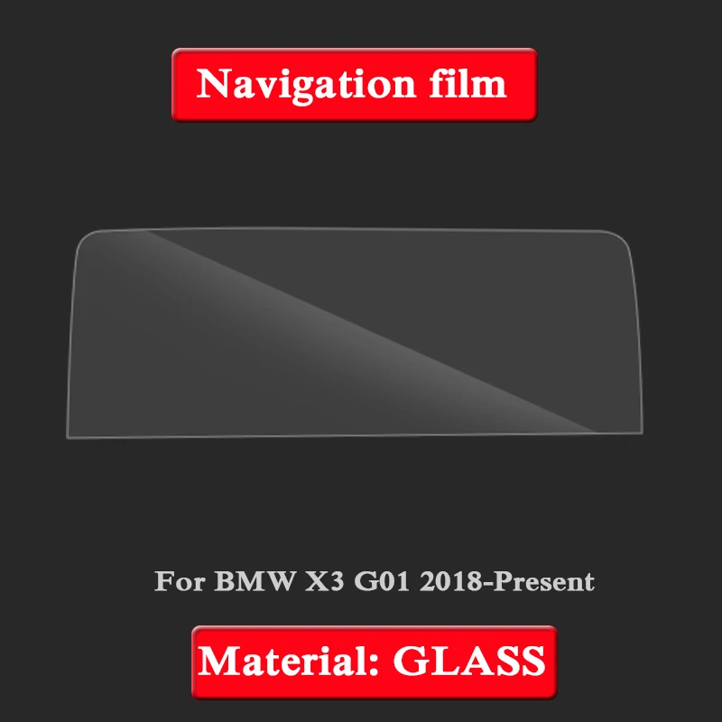 Для BMW X3 G01 2018 настоящий автомобильный Стайлинг GPS навигационный экран Стеклянная