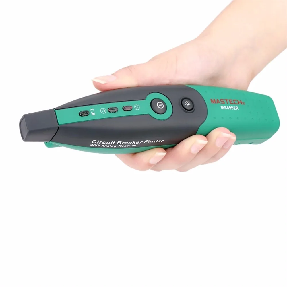 MASTECH MS5902 автоматический выключатель светодиодный тестер Finder CATII 600 V Zeroline 220 EU |