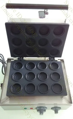 Коммерческий Применение 12 Отверстия Электрический красная фасоль Dorayaki Бейкер