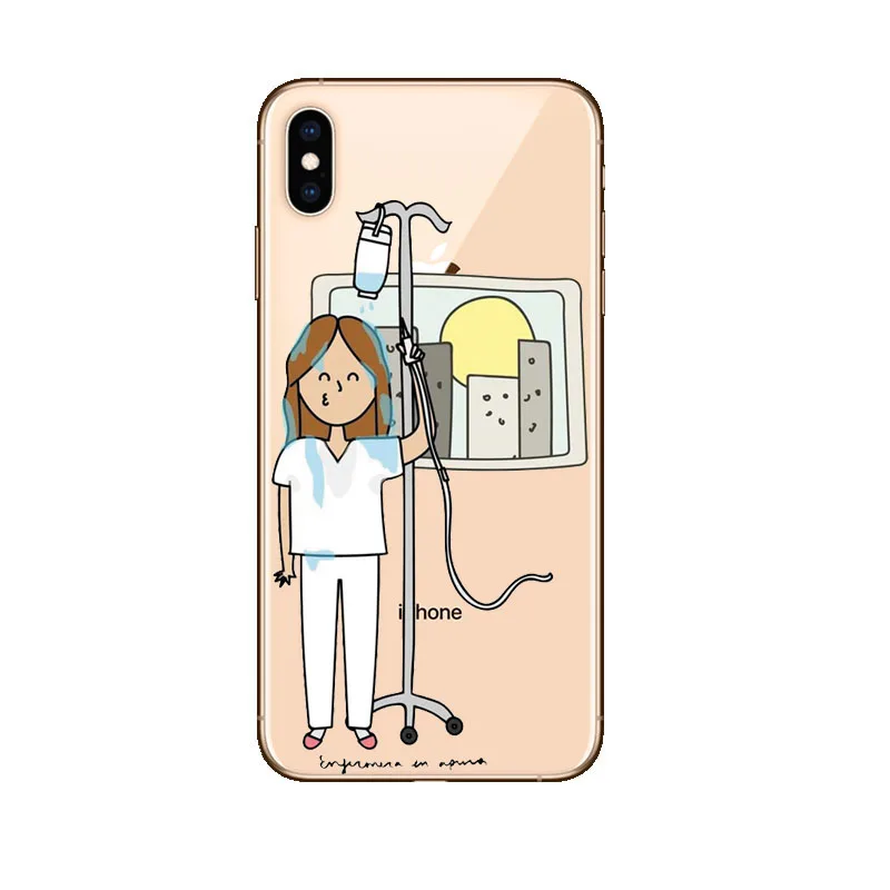 TPU Мягкий силиконовый чехол из ТПУ для iPhone 11Pro X XR XS MAX 7 8 8Plus 5S SE 6 6S 6Plus - Цвет: TPU