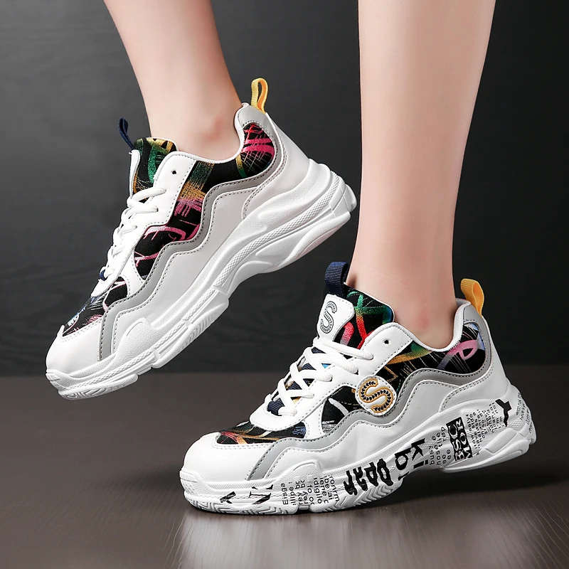 Men's and women's shoes old dad sports camouflage canvas Comfortable light outdoor fashion casual | Спорт и развлечения