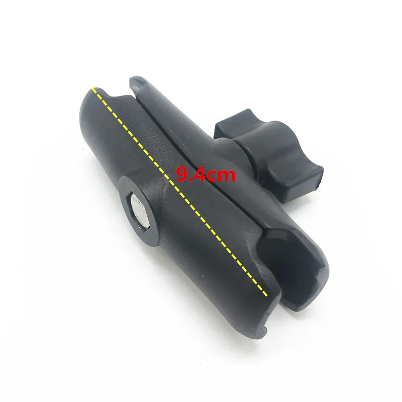 1pcs Alumium arm 5,5 см 6,1 см 6,5 см/9 см; 9,4 см 9,5 каблуке 15 см, Алюминий или в пластиковом корпусе с двойной разъем руку для 1 дюйм шаровое Крепление основания для gopro hero7 - Цвет: 1pcs Alumium arm