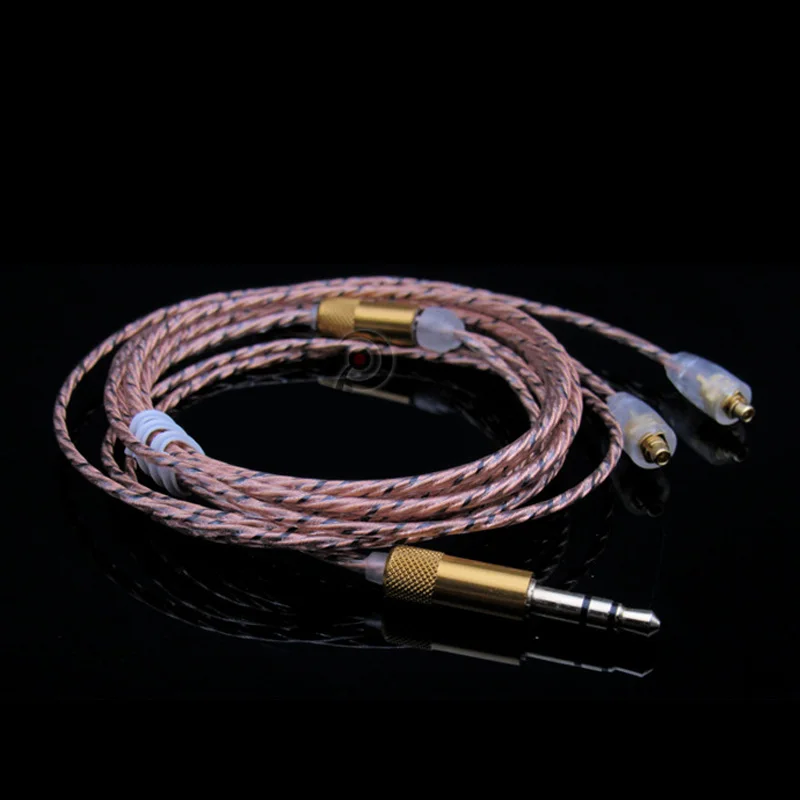 DIY Модернизированный кабель MMCX для Shure SE215 SE535 SE846 наушники провод гарнитуры