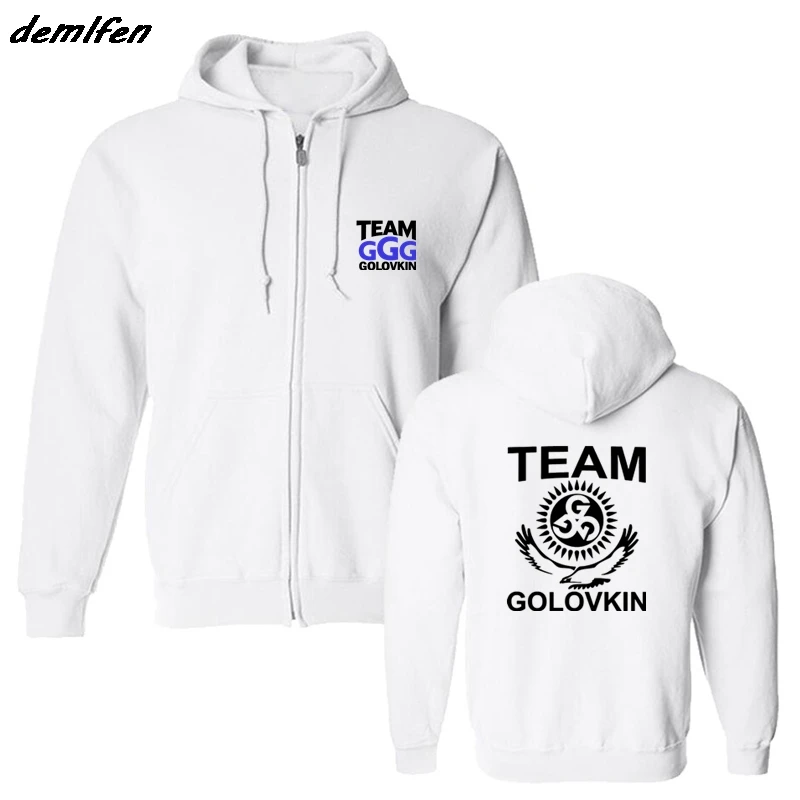 Толстовка GGG Gennady Golovkin Team Boxinger классная Повседневная флисовая толстовка модная с
