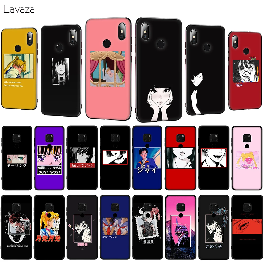 Мягкий чехол для телефона Lavaza Anime девочек-подростков с анимацией Huawei Mate 10 20 P10 P20 P30