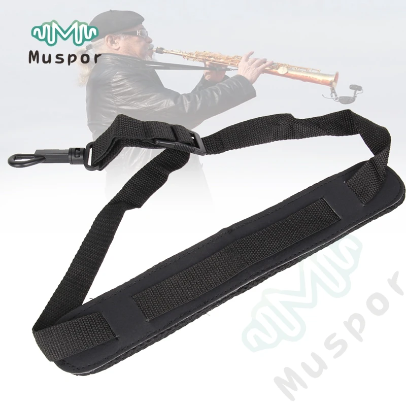 Регулируемый ремень для саксофона Sax мягкий шейный слинг альт тенора и кларнета