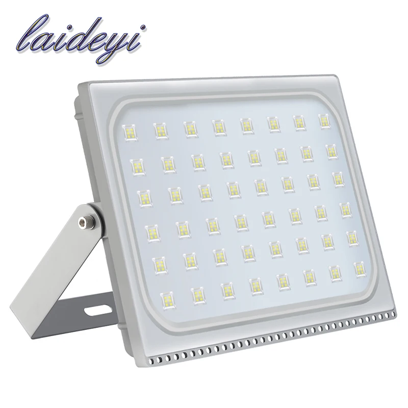 LAIDEYI 1 шт. ультра тонкий светодиодный прожектор светильник 300W IP65
