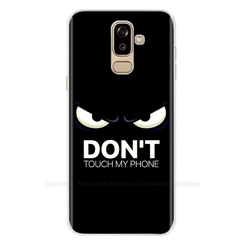 Для чехол для samsung Galaxy J8 чехол j800f j810f sm-j810f крышка цветами окрашены защитный чехол для телефона для samsung J8 чехол - Цвет: 18