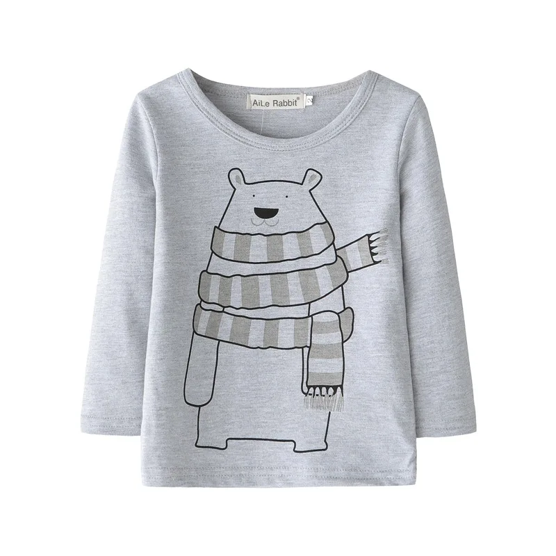 MESOLO the spring and autumn period new Europe United States cartoon bear long sleeve boys suit a undertakes |