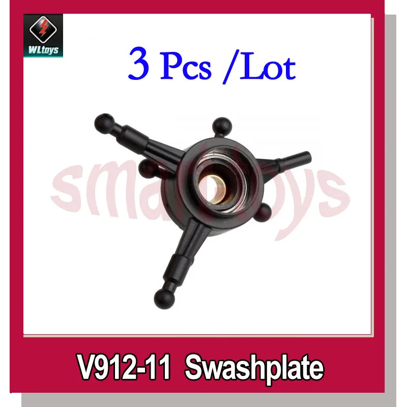 

3Pcs V912-11 Swashplate for WLtoys V912 4CH RC Helicopter Spare Parts