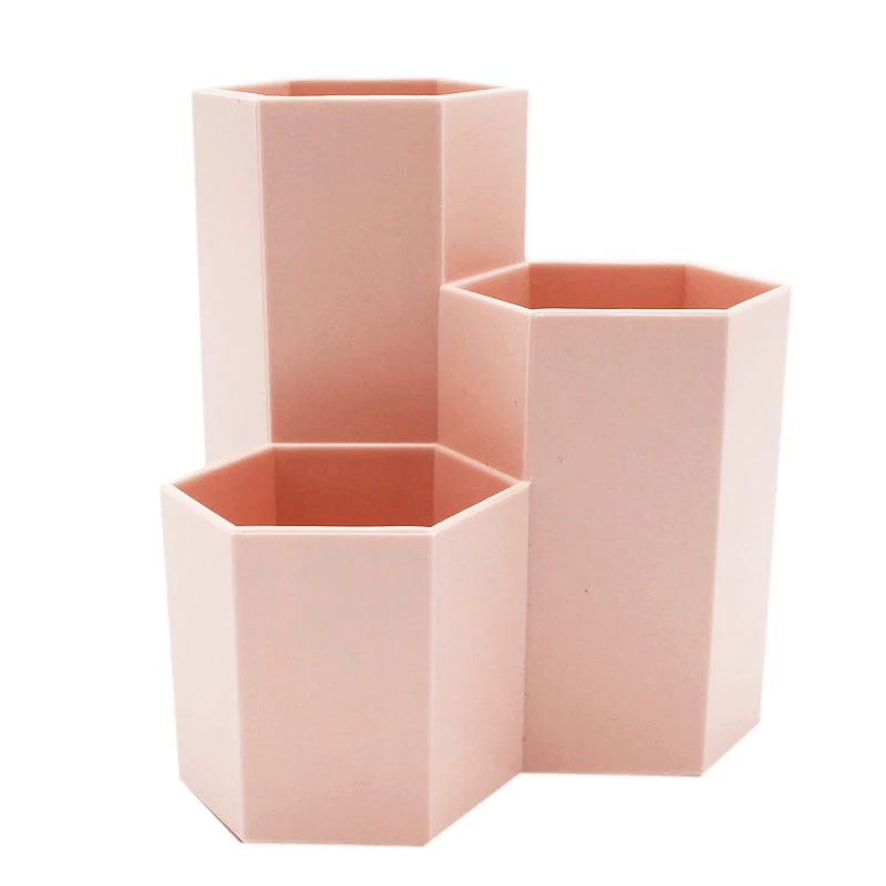 1 шт. новинка шестигранная подставка для ручек и карандашей коробка хранения