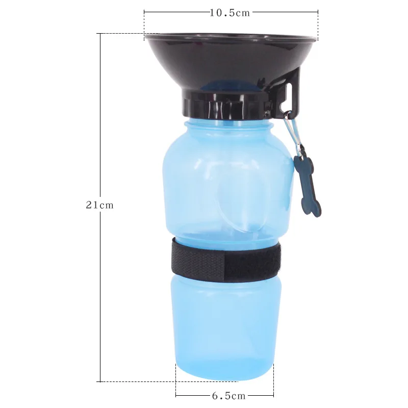 OLN 500ml Dog Drinking Water Bottle Pet Puppy Cat Sport Portable Travel Outdoor Feed Bowl Mug Cup Dispenser | Дом и сад