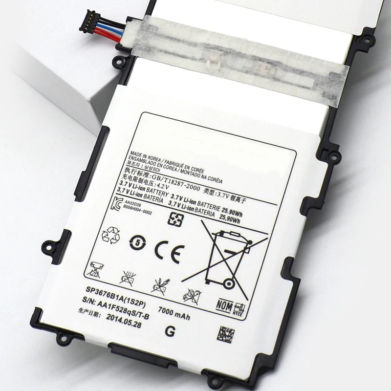Аккумулятор SP3676B1A 20 шт./лот для планшета Samsung Galaxy Tab 2 Note 10 1 N8000 N8010 N8013 N8020 P7510 P7500