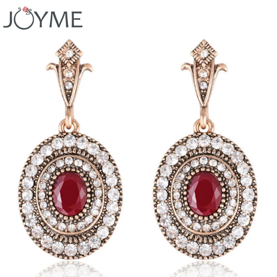 

Joyme Brand Wedding Engagement Jewelry Clip-On Drop Earrings For Women Gold Crystal Earrings Ear From India Wholesale Brincos