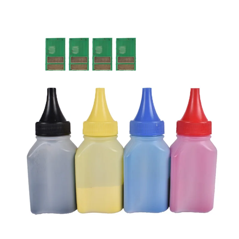 4pcs CF530A -CF533A 205A Color Toner Powder + 4 pcs chip Compatible FOR HP LaserJet Pro M181fw M180n | Компьютеры и офис