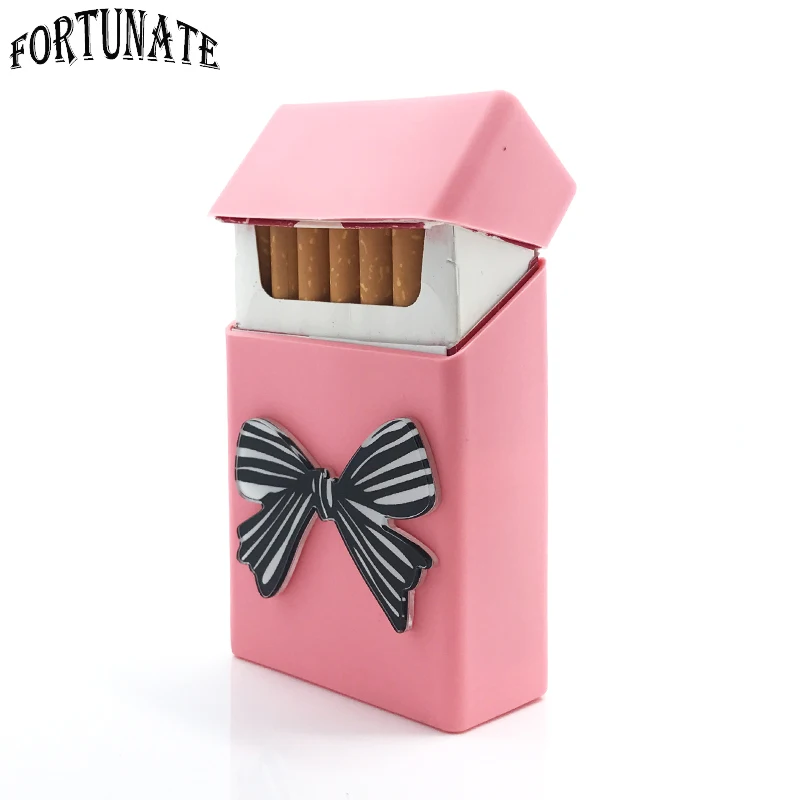 Бейдж бант силиконовый для сигарет 20 сигарет|silicone cigarette box|20 cigarettesilicon box case |