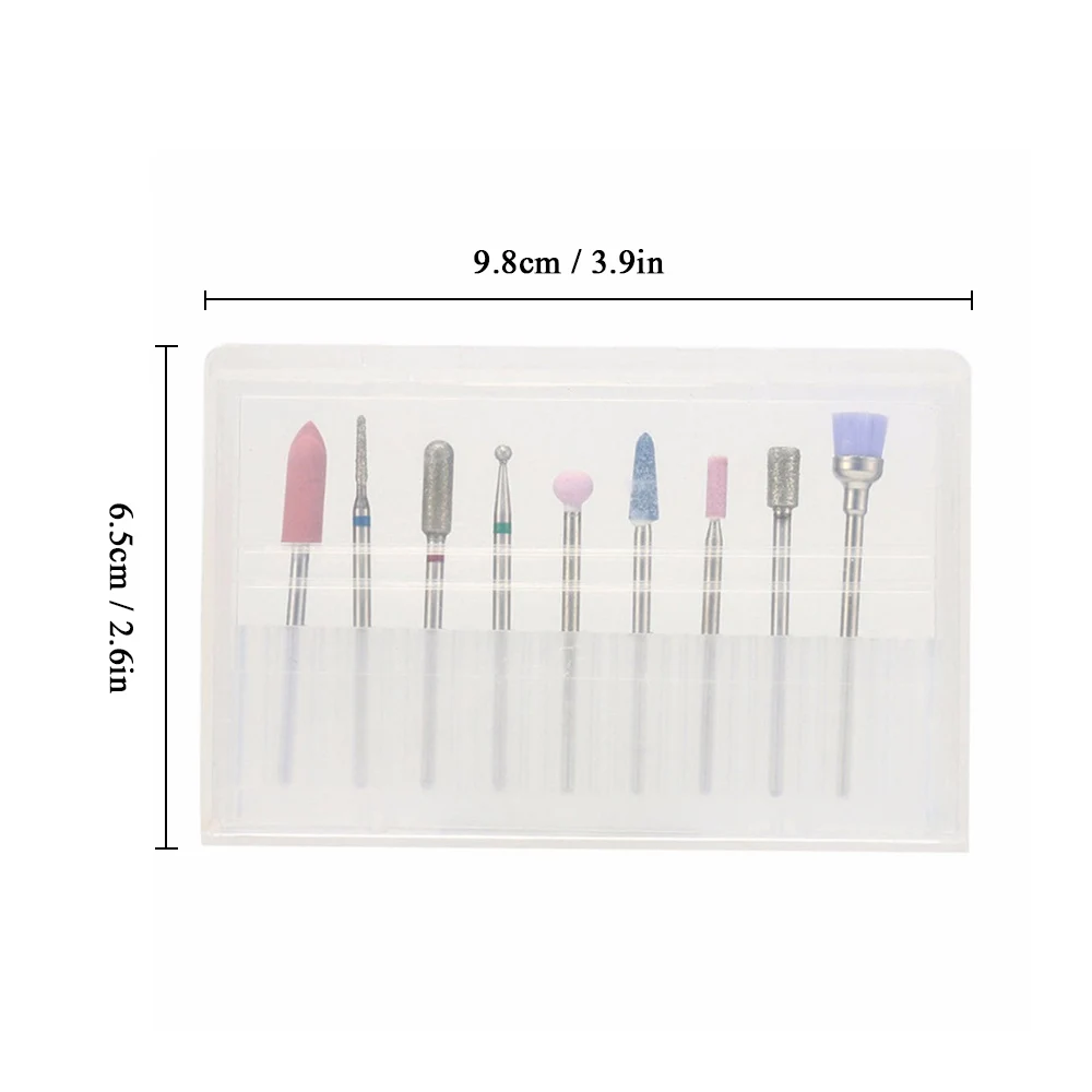 20 отверстий для ногтей сверла держатель дисплей стоящая стойка шлифовальные