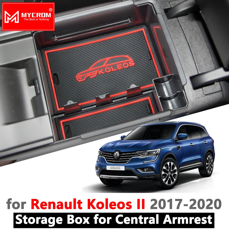 Подлокотник для хранения органайзер автомобиля Renault Koleos 2 Samsung QM6 2017 2018 2019 MK2