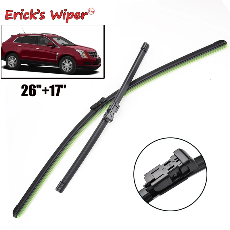

Щетки стеклоочистителя Erick's LHD для Cadillac SRX 2010-2016, лобовое стекло, переднее стекло, 26 + 17 дюймов