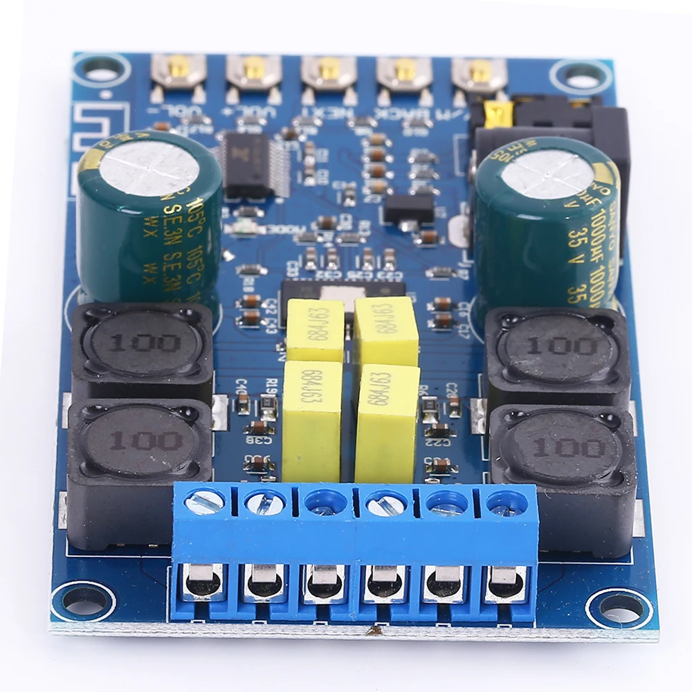 Bluetooth цифровой усилитель доска двухканальный АУДИО Hi-Fi Мощность усилители модуль с защиты оболочки аудио Плата усилителя