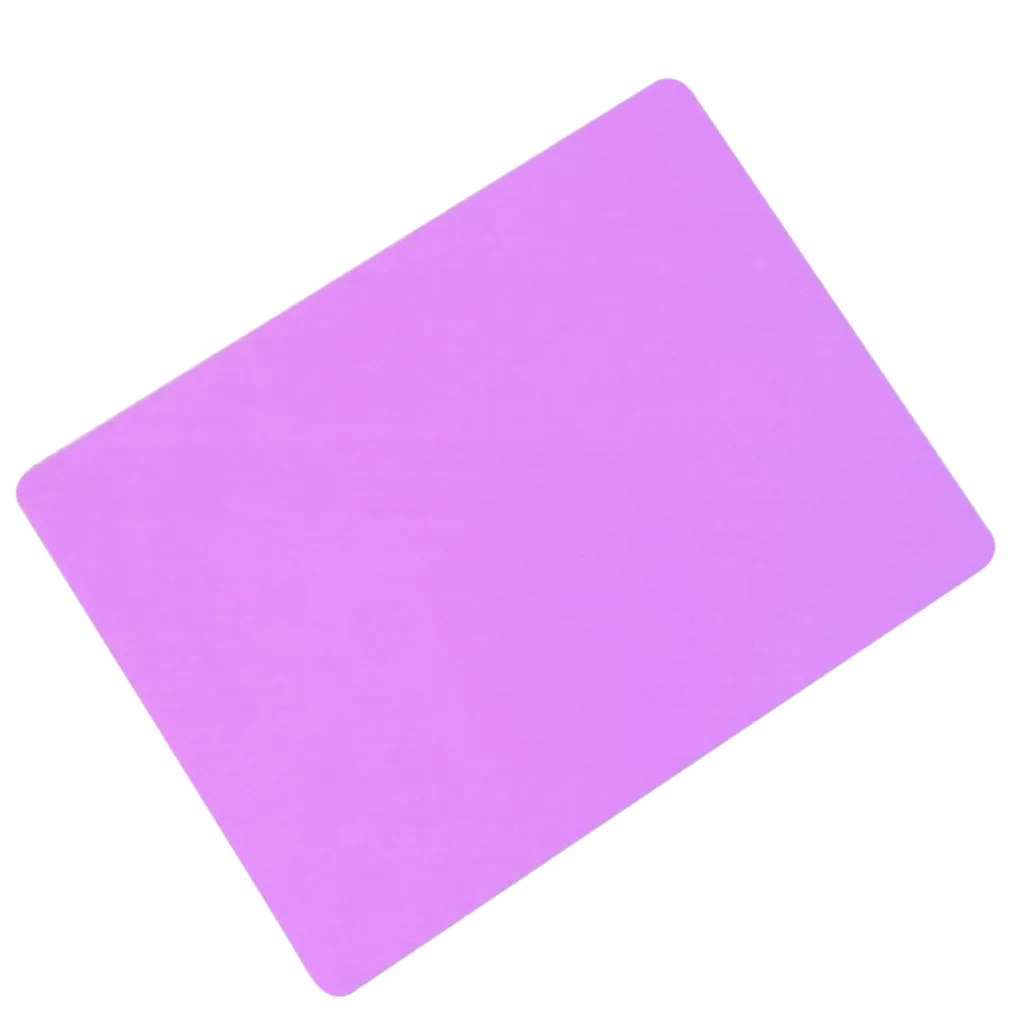 Purple Настольный коврик, водонепроницаемая салфетка, коврик для стола, для студентов, детский нескользящий Настольный коврик, Salvamanteles, индивидуальная салфетка для обеденного стола - Color: Purple