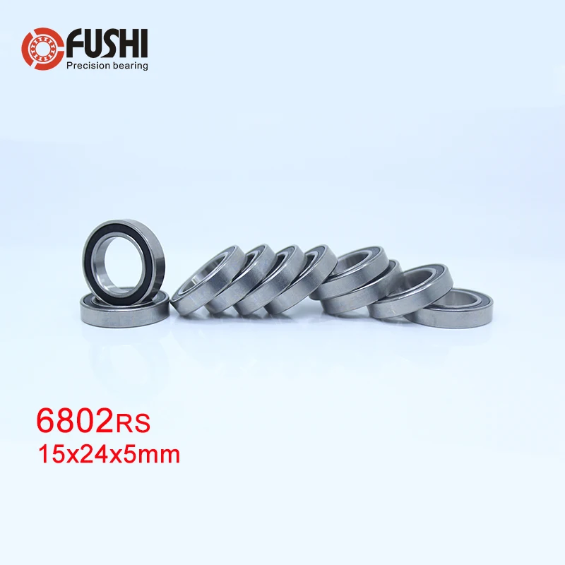 6807RS 6805RS 6802RS подшипник 10 шт облегающие тонкие шарикоподшипники 6807 6805 6802 2RS