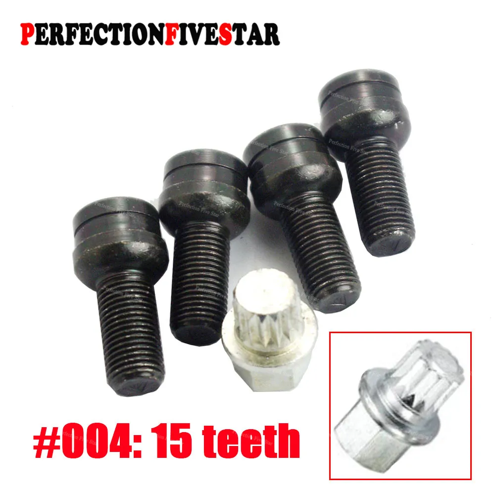 8D0601139F 004 15 зубьев для VW Golf Jetta Passat Audi A4 A6 A8 TT Противоугонный винт болт замок гайка