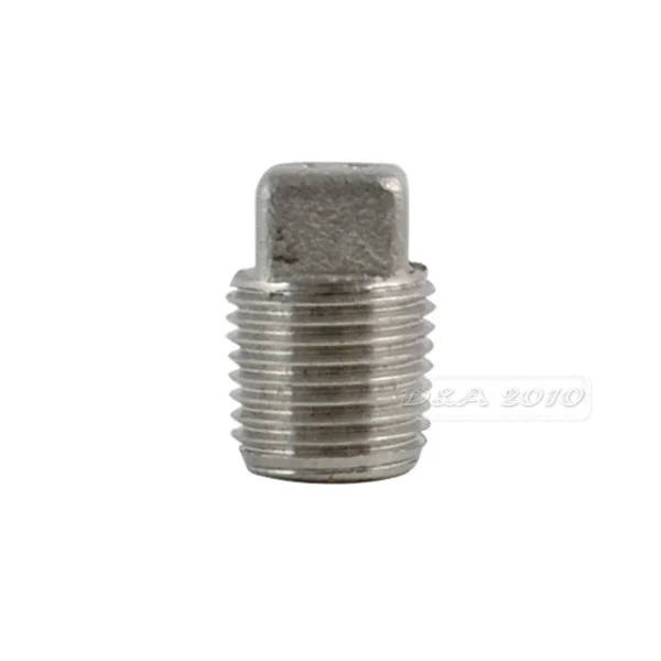 MEGAIRON BSPT 1/4 &quotDN6 нержавеющая сталь SS304 резьбовая штекерная трубная пробка с