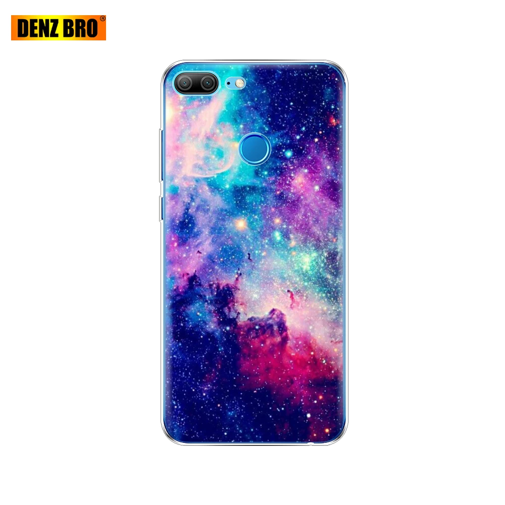 Силиконовый чехол для huawei honor 10 V10 view для huawei honor 9 8 lite 7x 6c pro Бампер etui Coque для galaxy universe sky разноцветный