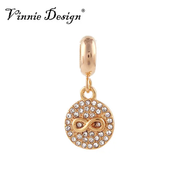 Vinnie Дизайн Бесконечные Ювелирные изделия Подвески Кристалл Бесконечность