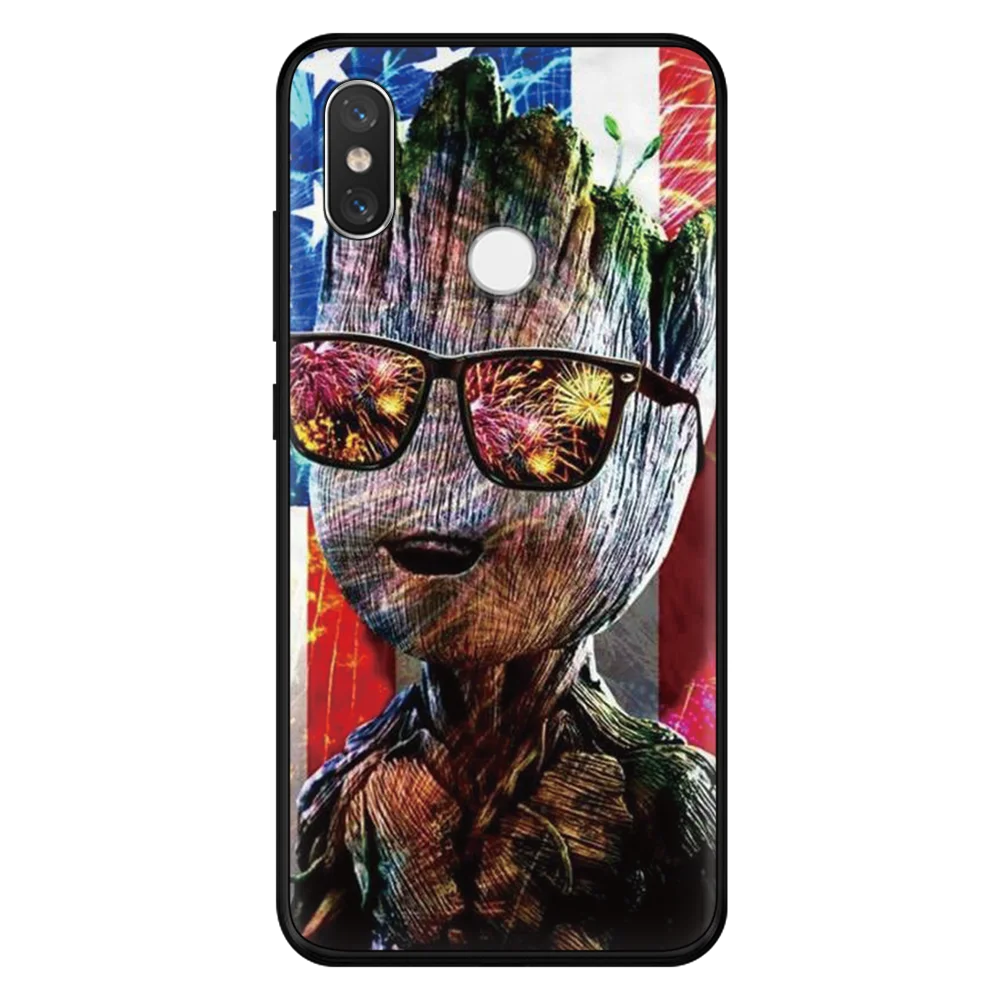 0myjshur Мягкий ТПУ чехол Marvel для Xiaomi mi 9 8 Explorer Lite A1 A2 6X 5X для Xiao mi Red mi Note 6 7 Pro 5 Pocophone F1 чехол Coque Fundas - Цвет: 0myjshur