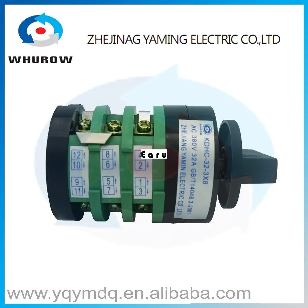 Заводская поставка электрические переключатели для сварочного аппарата 3X8