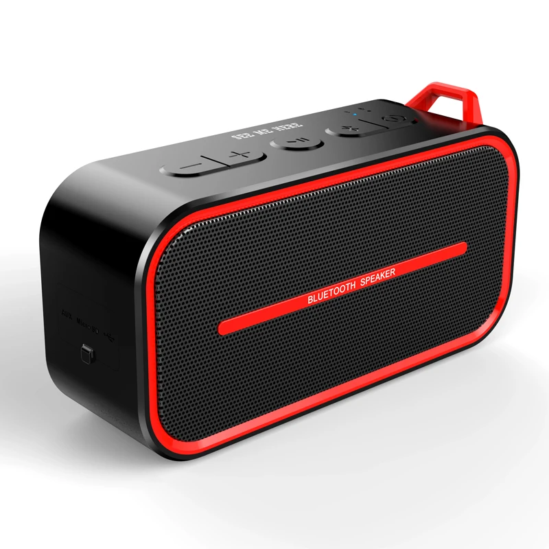 См. Меня здесь BV500 Портативный беспроводной Bluetooth динамик громкий с басами IPX5