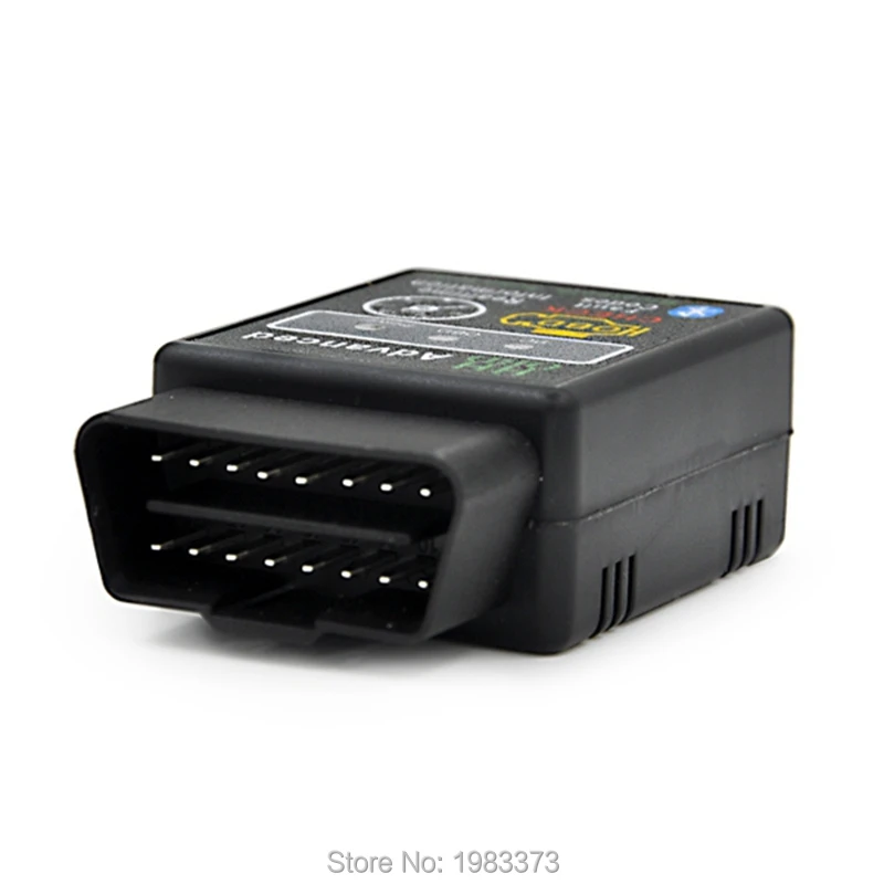 10 шт./лот Mini ELM327 V1.5 25K80 чип HH OBD Bluetooth ELM 327 OBD2 автомобильный беспроводной адаптер