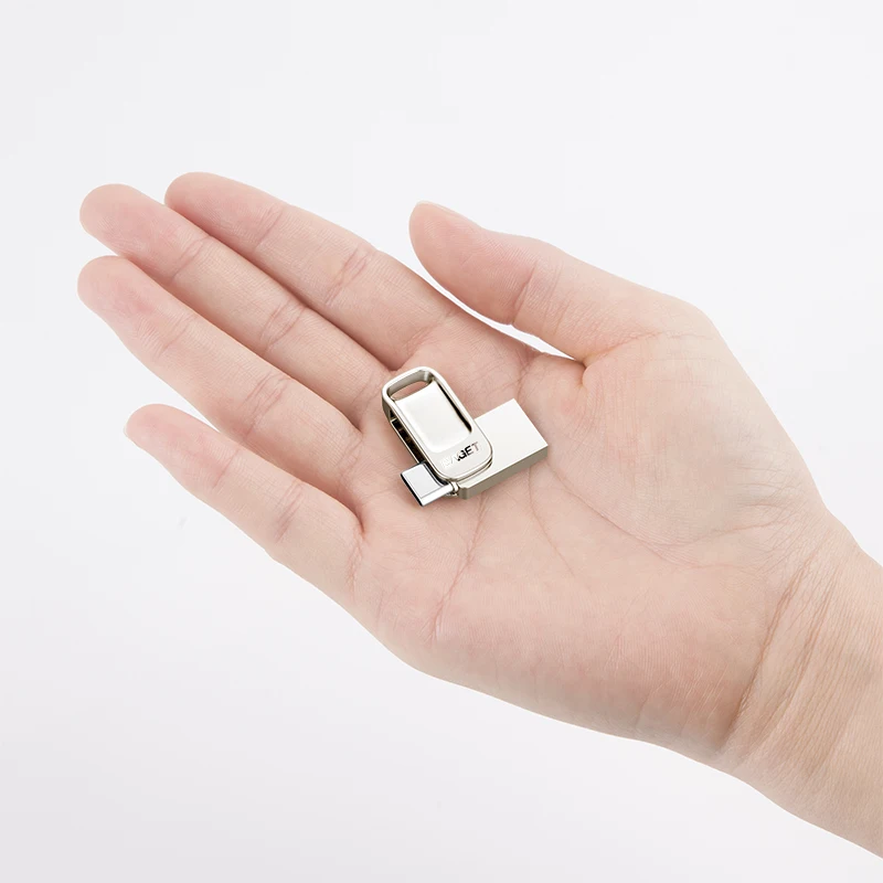 USB флеш накопитель EAGET CU31 64 ГБ OTG металл 3 0 Type C высокоскоростной мини карта